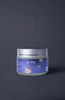 Elanmist HydroBoost Gel jar with a silver lid on a slate-grey backdrop